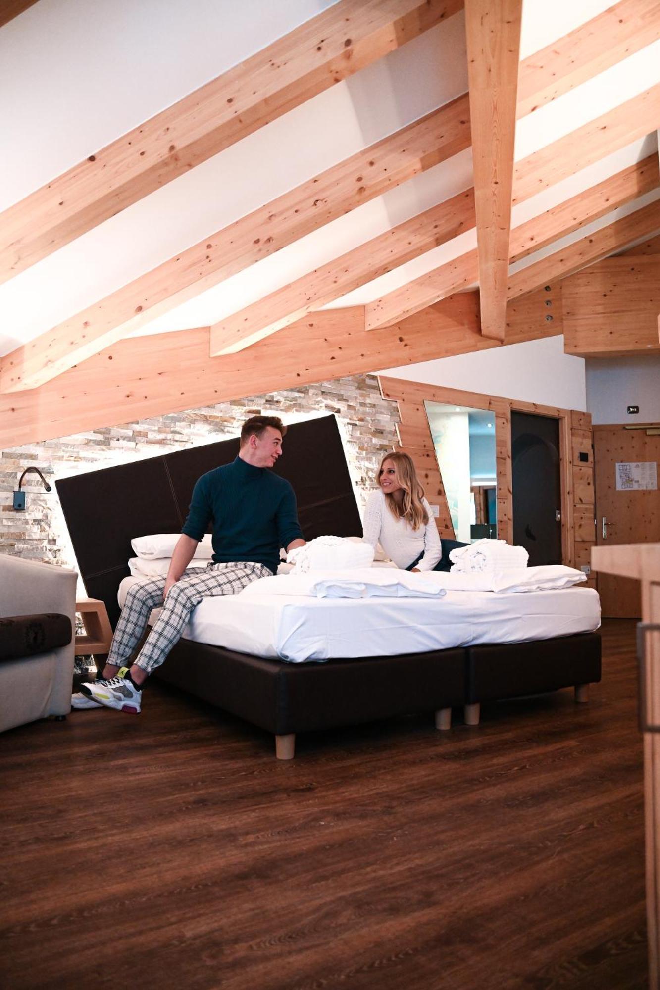 Wellness Hotel Lupo Bianco Canazei Buitenkant foto